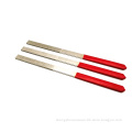China Factory 10pcs 180mm x 5mm Diamond Coated Needle Flat Files for Jewelry Repair Tools Sale